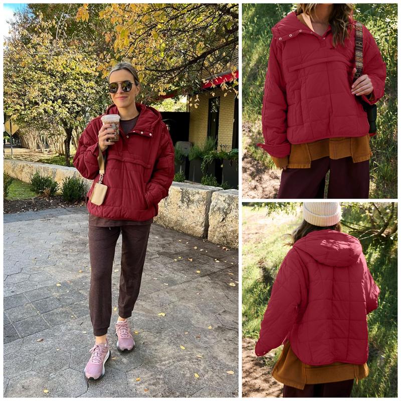 PuffyHood™ Piumino Oversize con Cappuccio