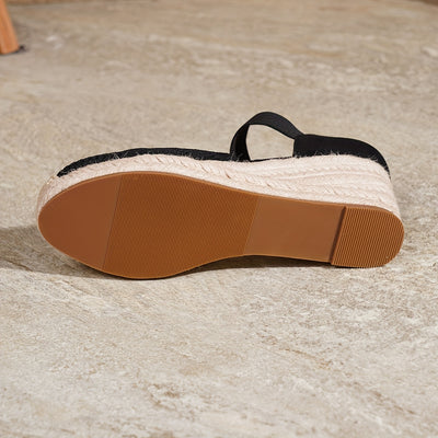 AeryStep™ Sandali Slip-On con Zeppa e Punta Chiusa