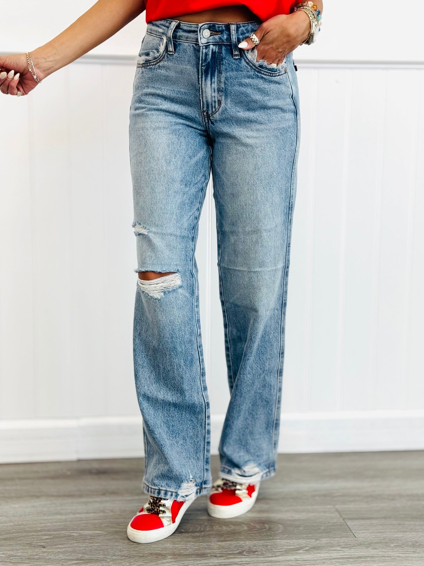 GlamorEase™ Pantaloni a Caduta Perfetta