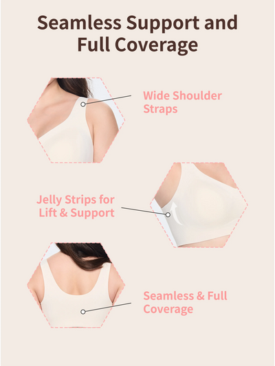 JellySoft™ Reggiseno T-Shirt Senza Ferretto