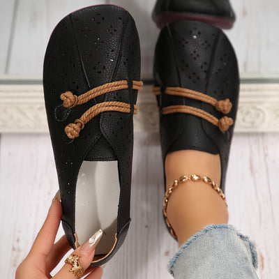AnkleChic™ Ballerine con Cinturino alla Caviglia