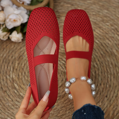 PrinSole™ Scarpe Slip-On con Punta Quadrata