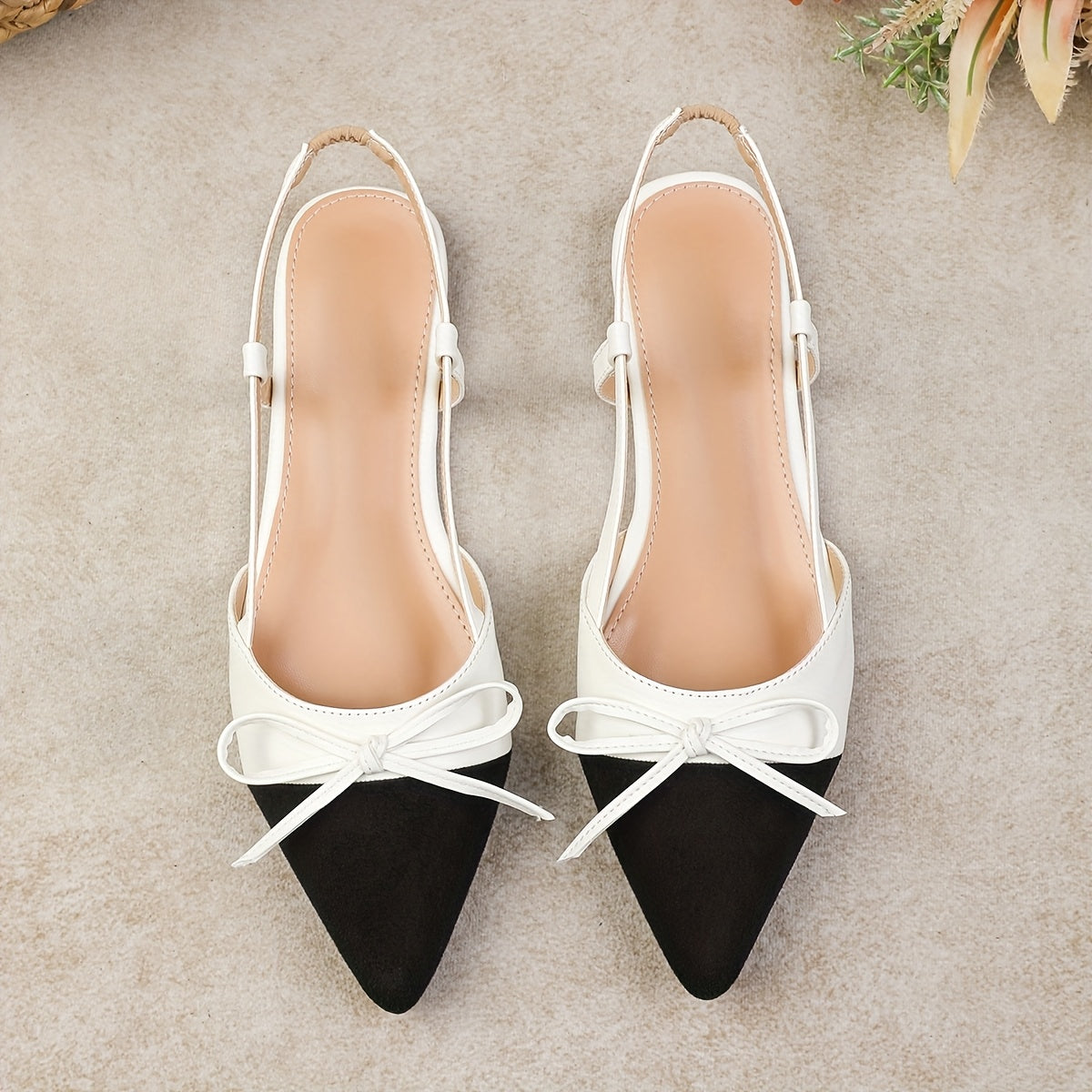 PuntaChic™ Sandali Slip-On a Punta per Donna