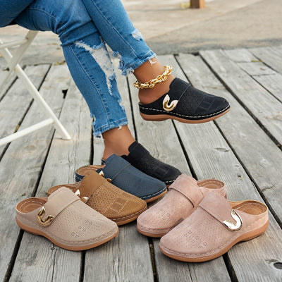 Elevia™ Sandali Zeppa Casual con Suola Spessa
