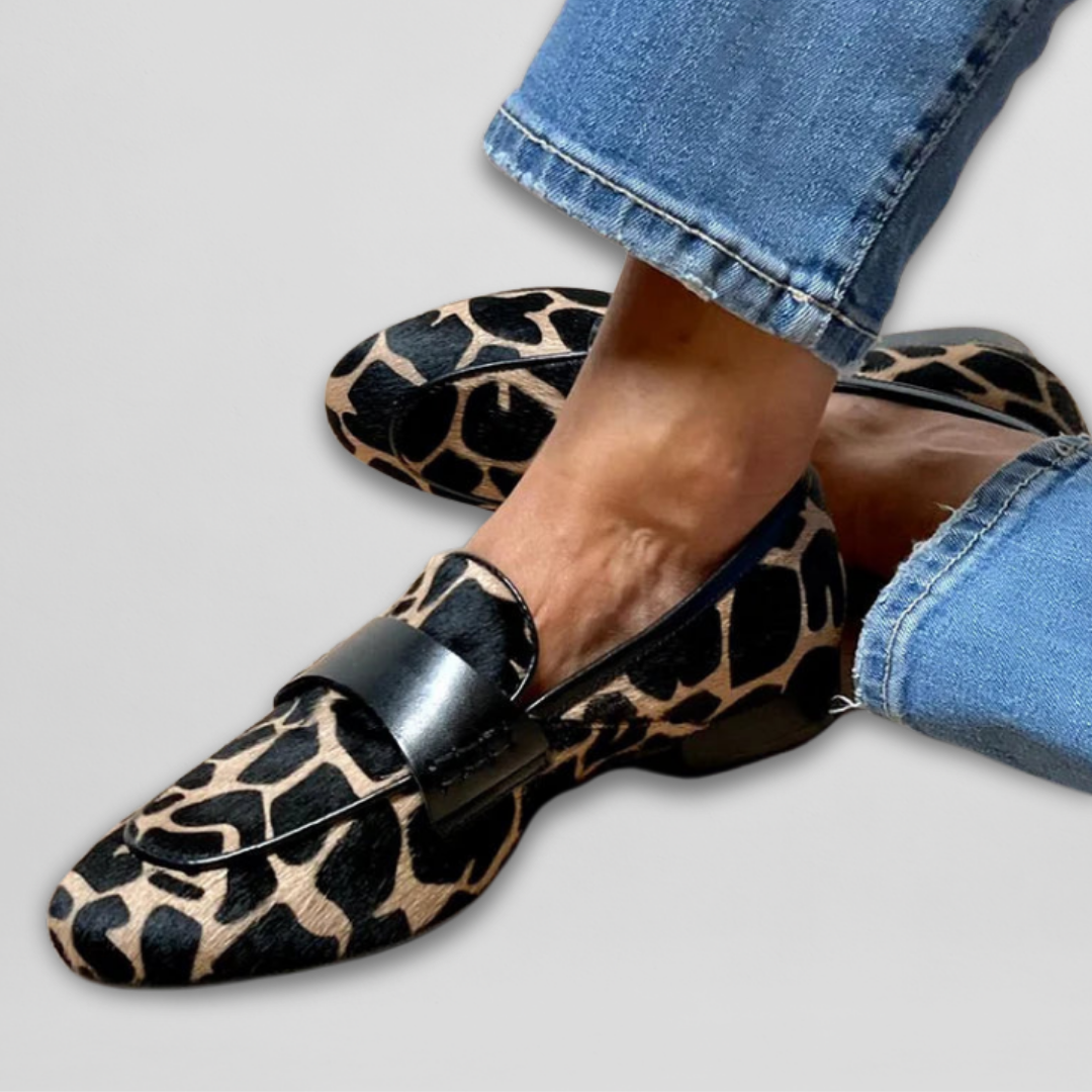 ReginaFiera™ Loafer con Stampa Leopard