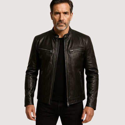 Alaric™ | Giacca in Pelle da Uomo