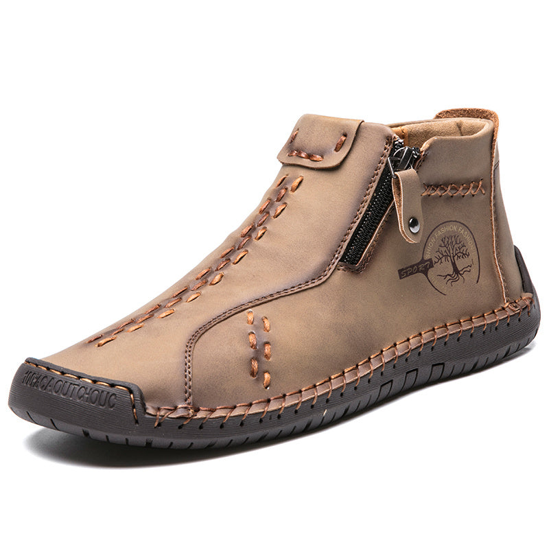 Kezzly™ Stivaletti Uomo Vintage con Cerniera