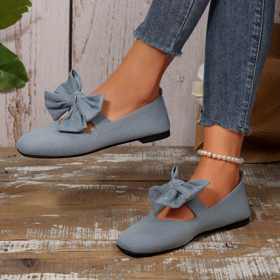BellaBow™ Ballerine Slip-On Traspiranti con Fiocco