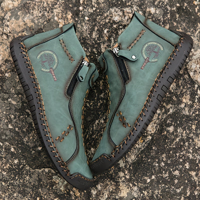 Kezzly™ Stivaletti Uomo Vintage con Cerniera