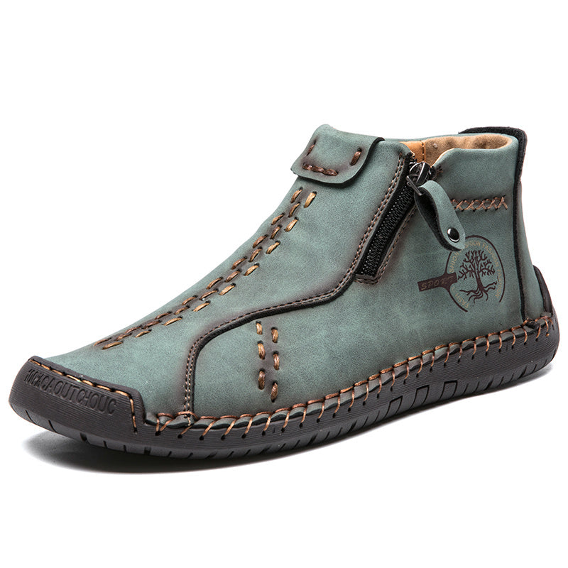 Kezzly™ Stivaletti Uomo Vintage con Cerniera
