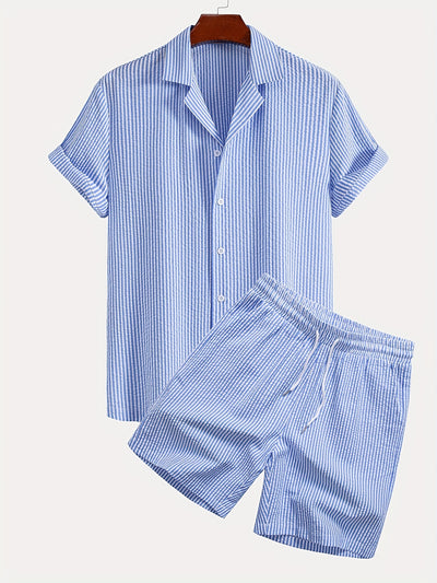 Stripo™ Completo Uomo a Righe con Collo a Revers