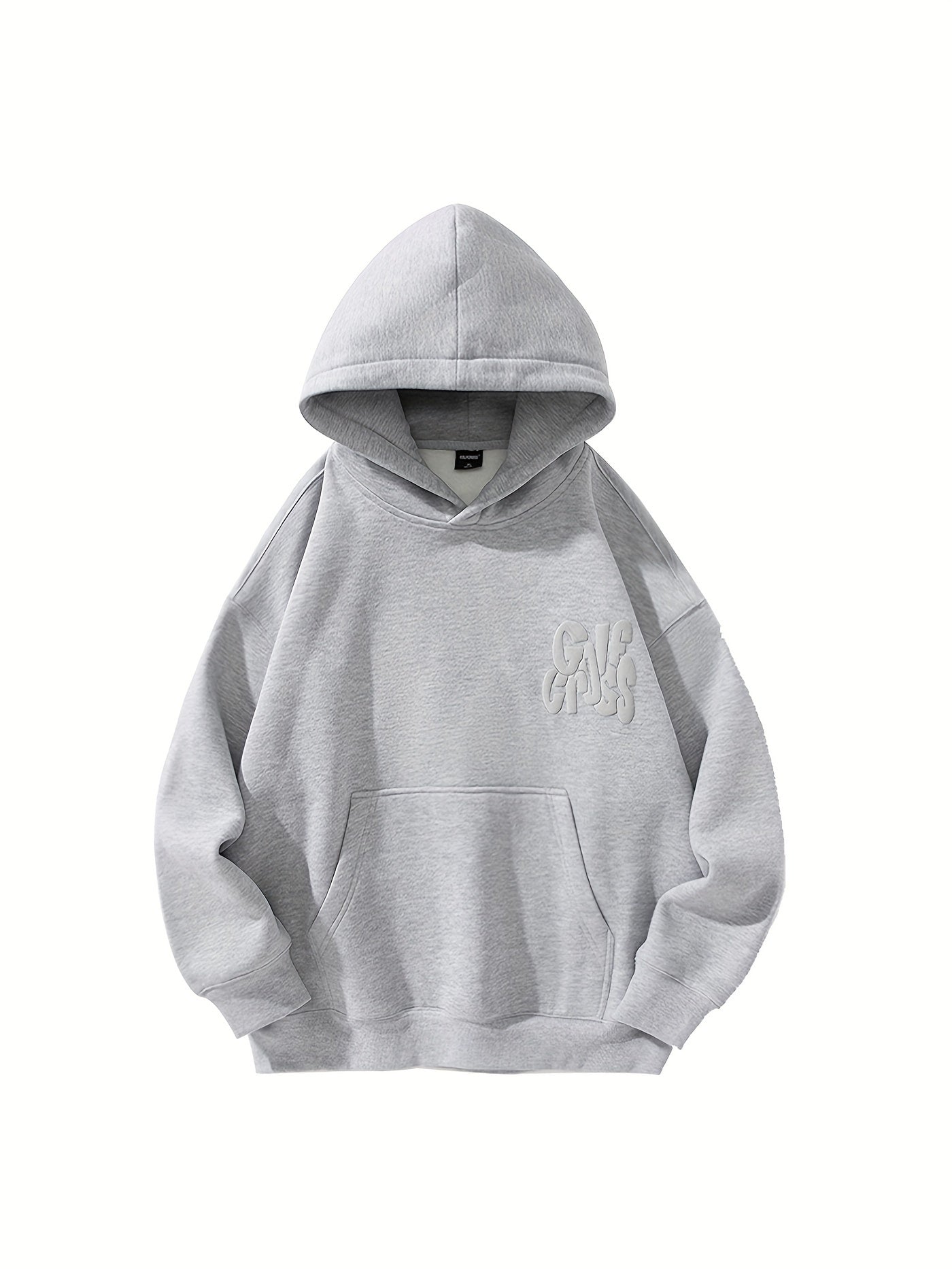 GolfCross™ Felpa con Cappuccio Uomo Beige Streetwear