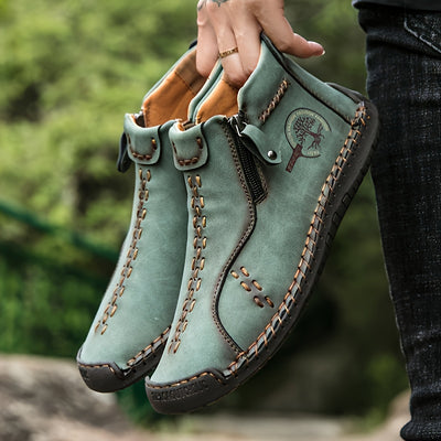 Kezzly™ Stivaletti Uomo Vintage con Cerniera