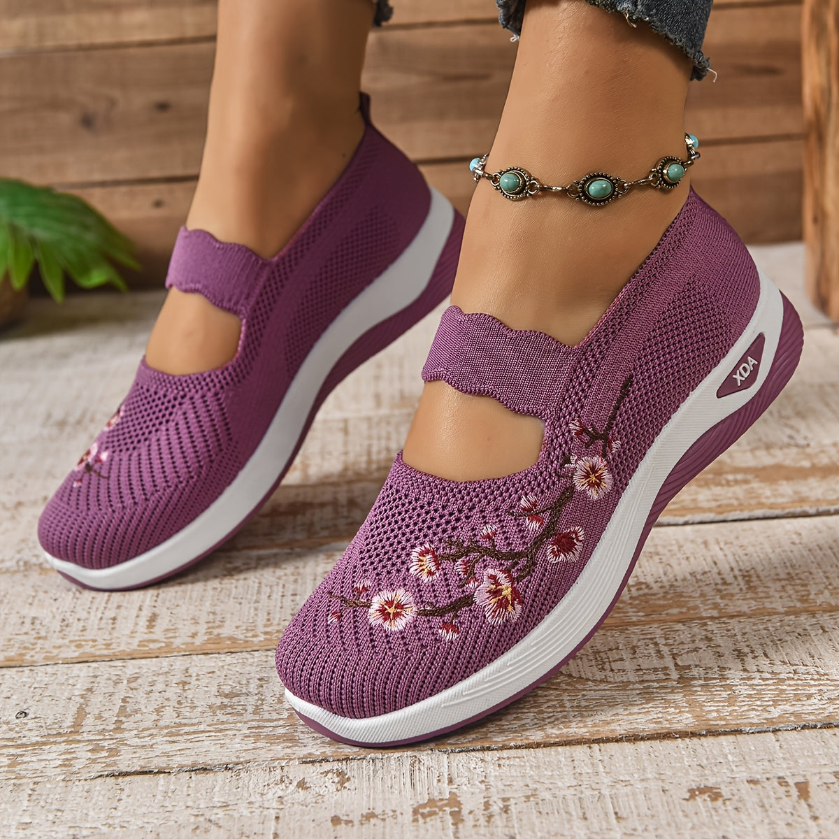 FloraStep™ Sneakers Slip-On Casual Multicolor