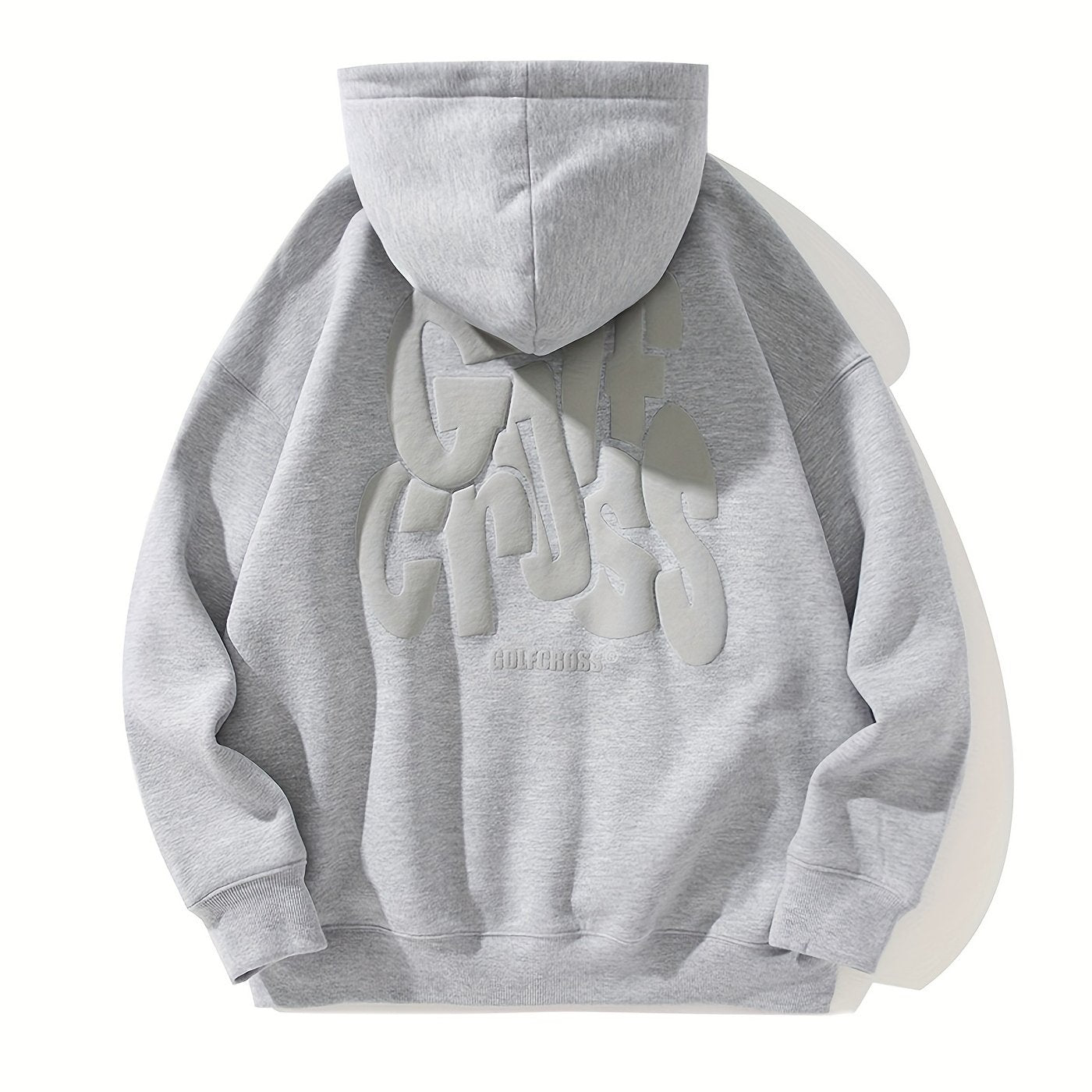 GolfCross™ Felpa con Cappuccio Uomo Beige Streetwear