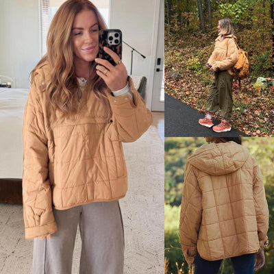 PuffyHood™ Piumino Oversize con Cappuccio