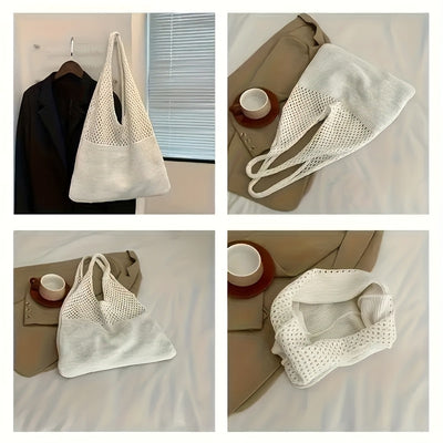 KnitÉlégance™ Borsa a Spalla Moda 2025