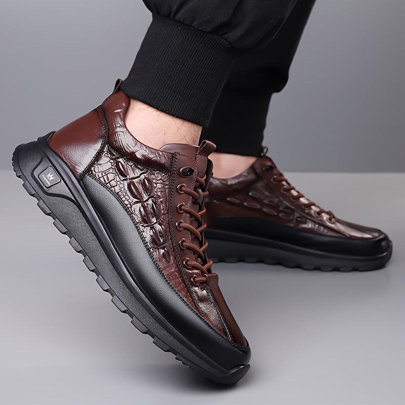 Ravion™ | Sneakers Eleganti in Pelle Lucida per Uomo