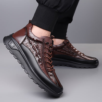 Ravion™ | Sneakers Eleganti in Pelle Lucida per Uomo