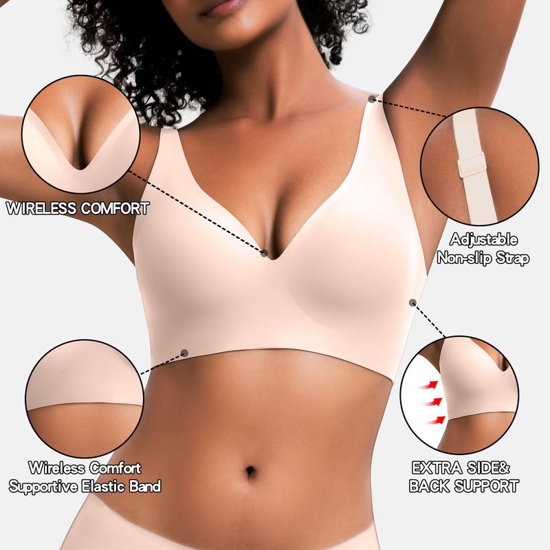 JellyComfort™ Reggiseno Senza Ferretto Push-Up Seamless