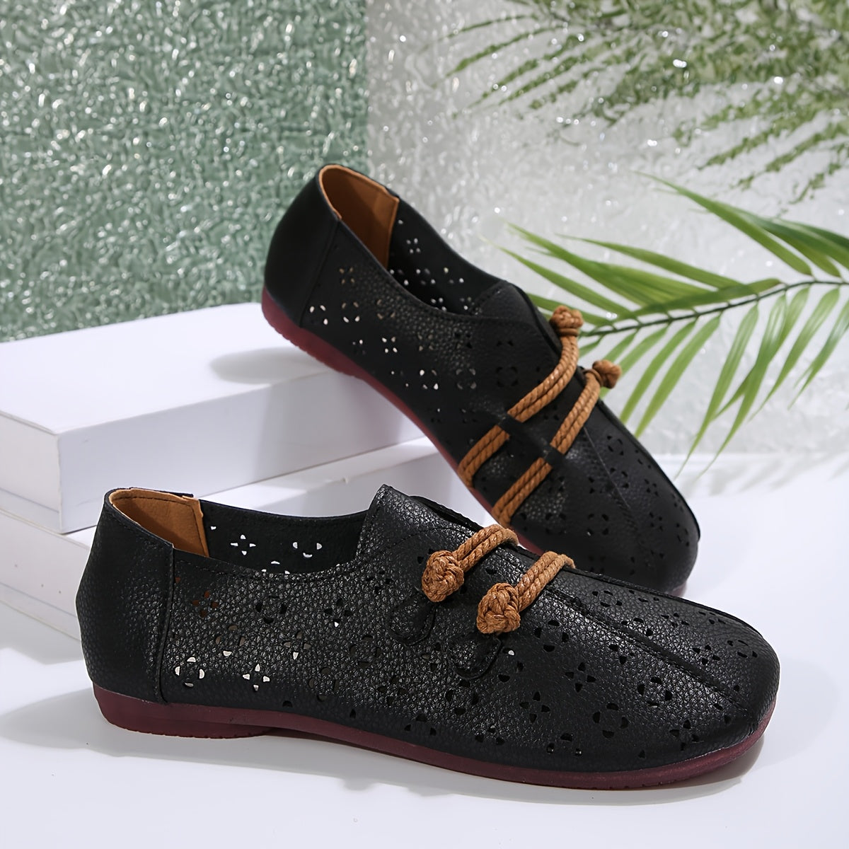 AnkleChic™ Ballerine con Cinturino alla Caviglia