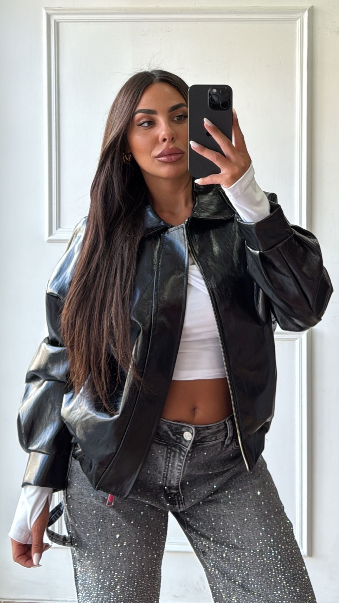 Holly™ Giacca Bomber Casual Chic