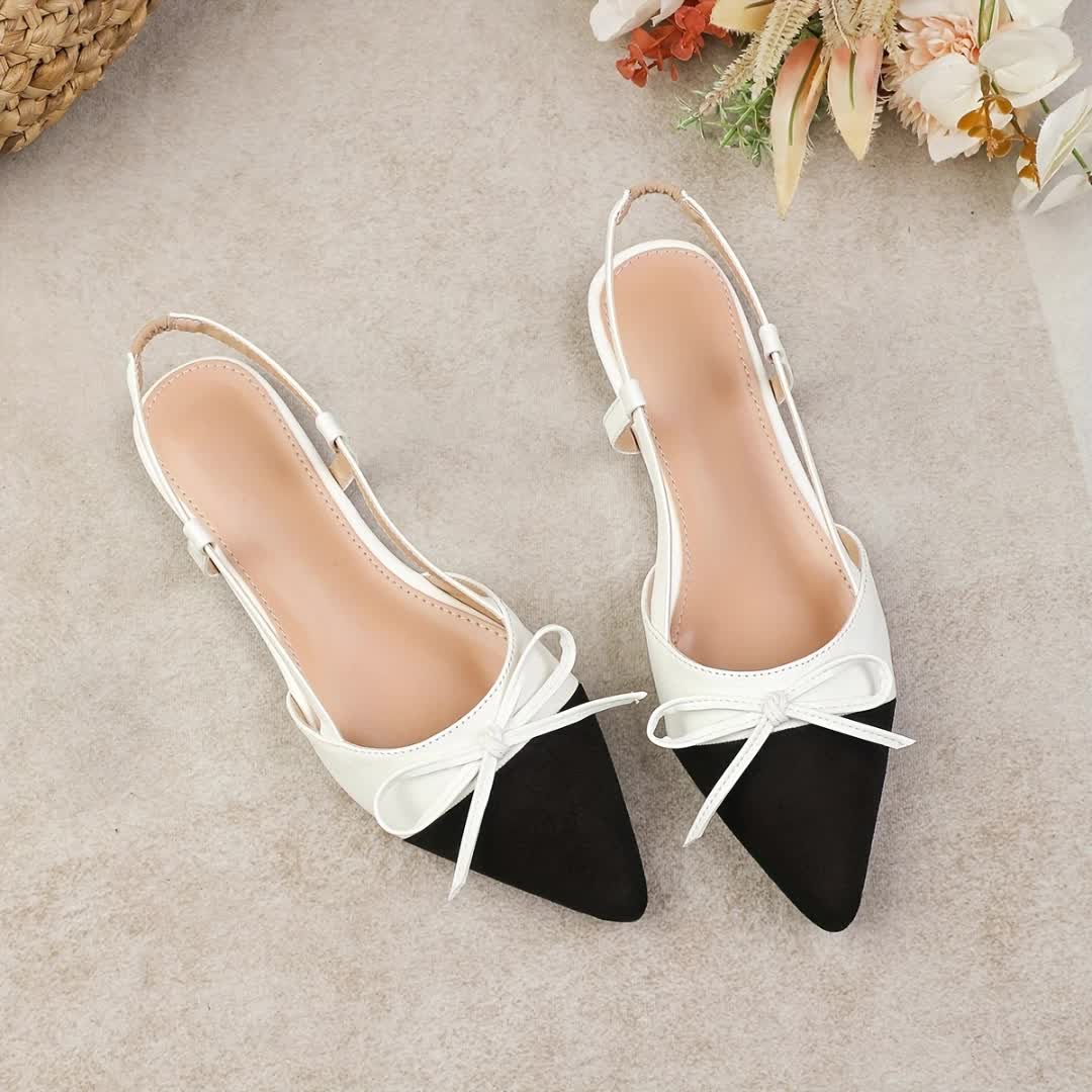 PuntaChic™ Sandali Slip-On a Punta per Donna