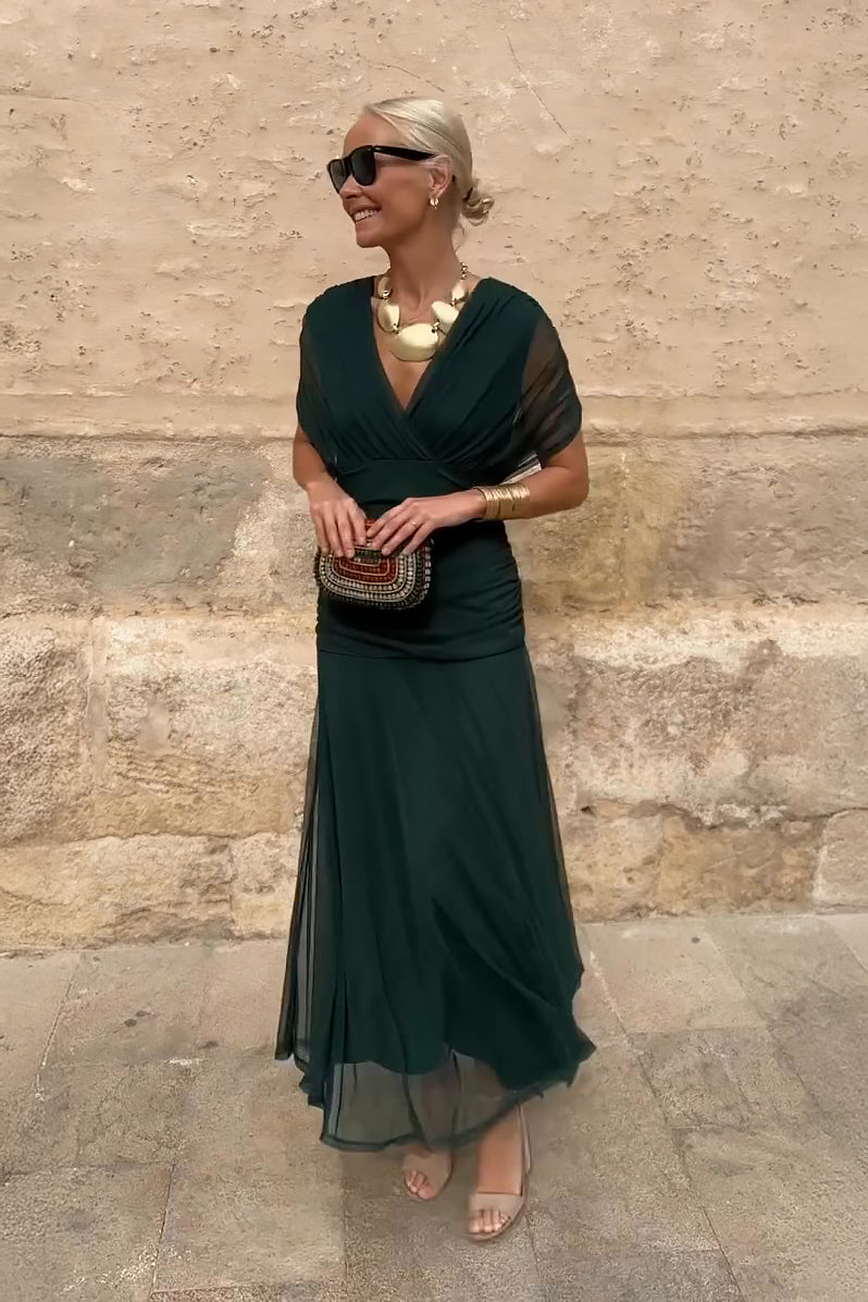 Seraphina™ | Abito Maxi da Sogno con Scollo a V