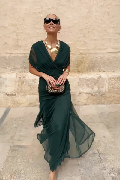 Seraphina™ | Abito Maxi da Sogno con Scollo a V