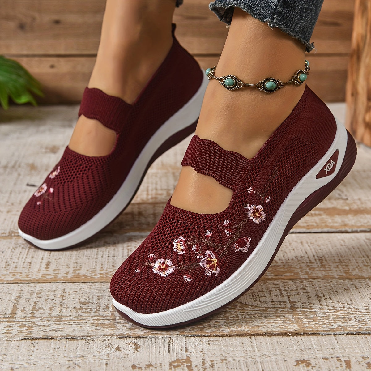 FloraStep™ Sneakers Slip-On Casual Multicolor