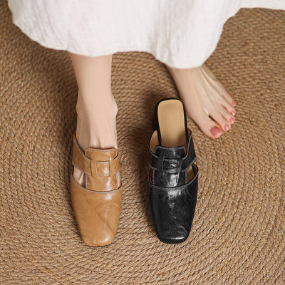 Mules in Pelle Premium