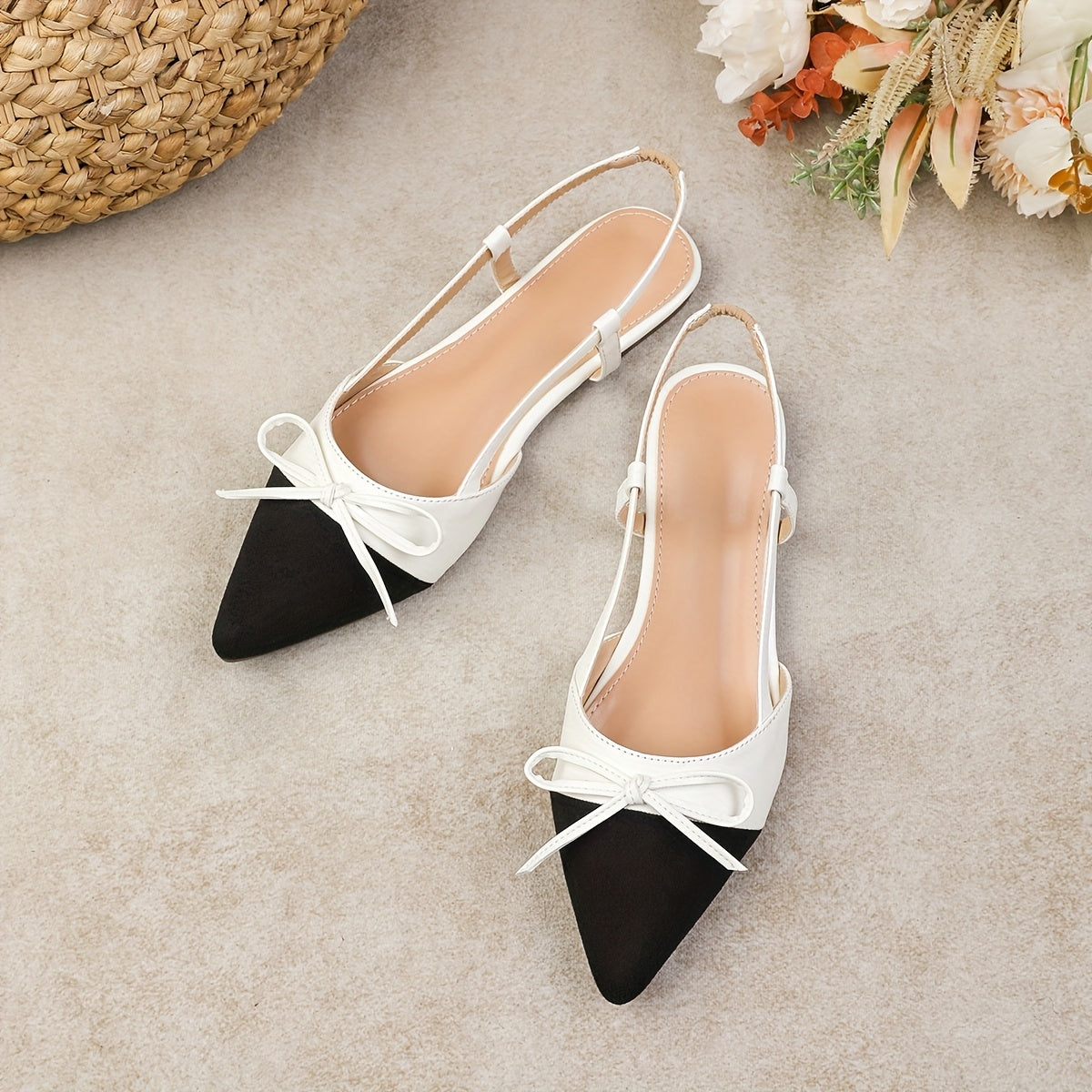 PuntaChic™ Sandali Slip-On a Punta per Donna