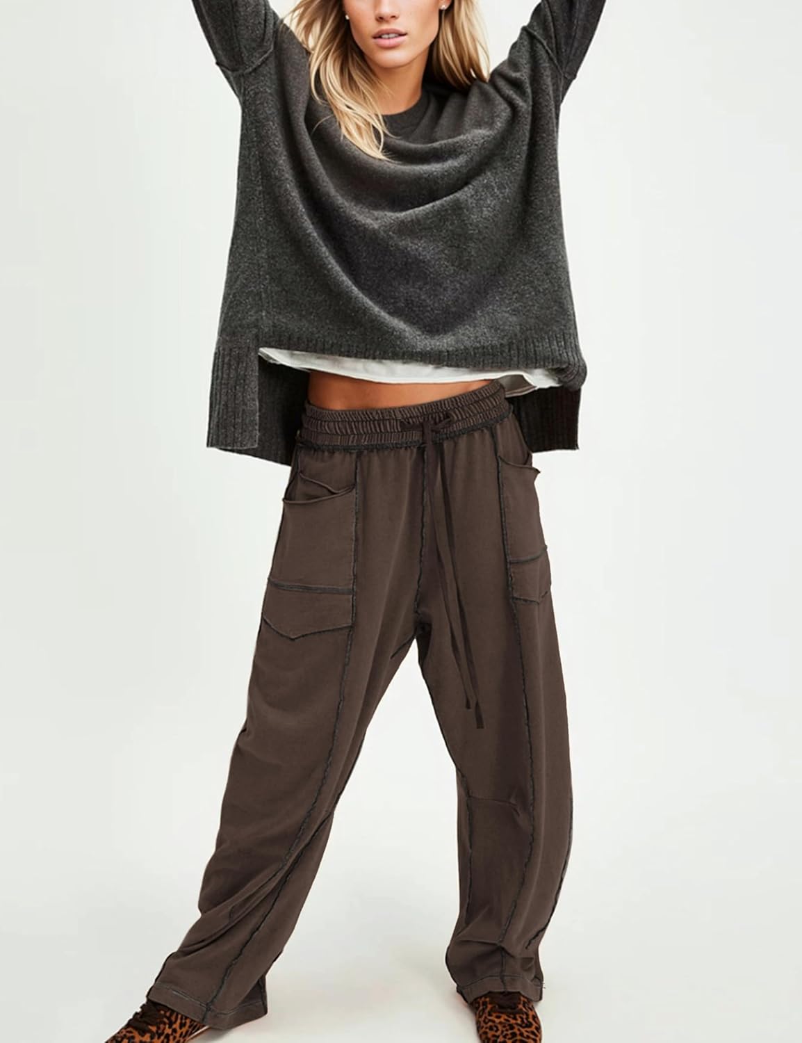 Luxe™ | Pantaloni Jogger a Gamba Larga