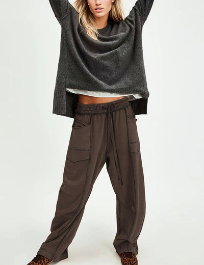 Luxe™ | Pantaloni Jogger a Gamba Larga