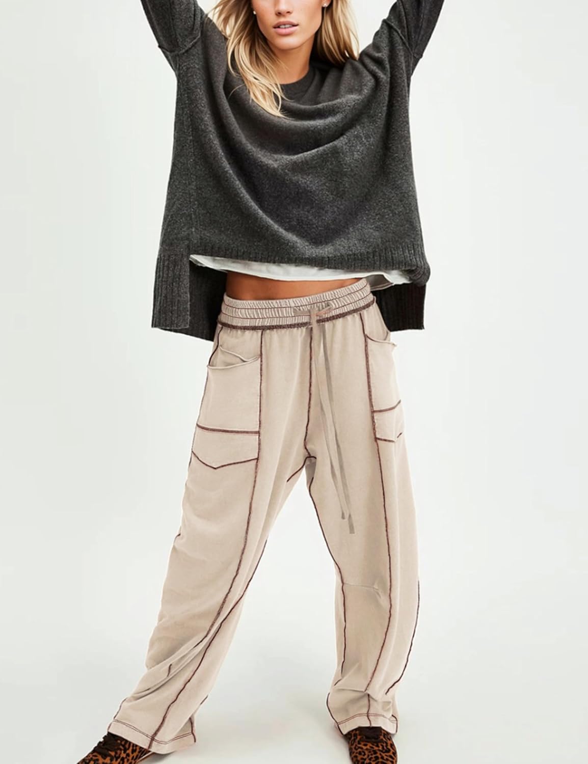 Luxe™ | Pantaloni Jogger a Gamba Larga