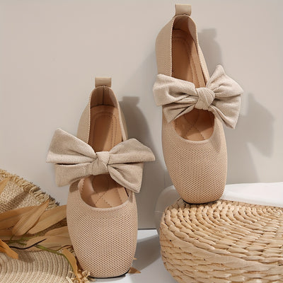 BellaBow™ Ballerine Slip-On Traspiranti con Fiocco