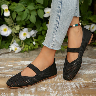 PrinSole™ Scarpe Slip-On con Punta Quadrata