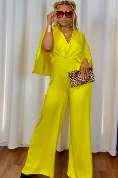 Chartreuse™ Jumpsuit Elegante Senza Tempo