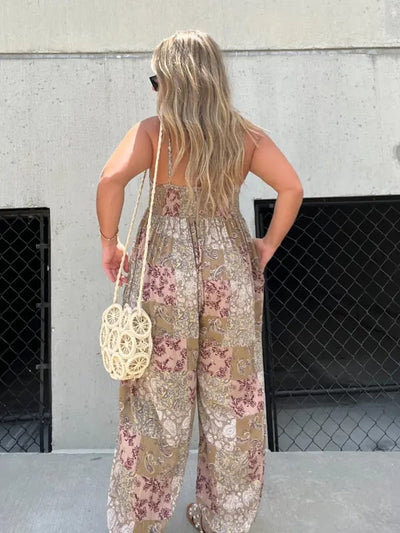 Aerya™ Jumpsuit Boho con Pantaloni Balloon