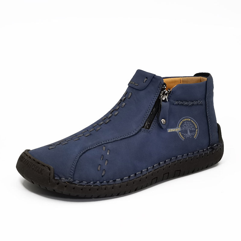Kezzly™ Stivaletti Uomo Vintage con Cerniera
