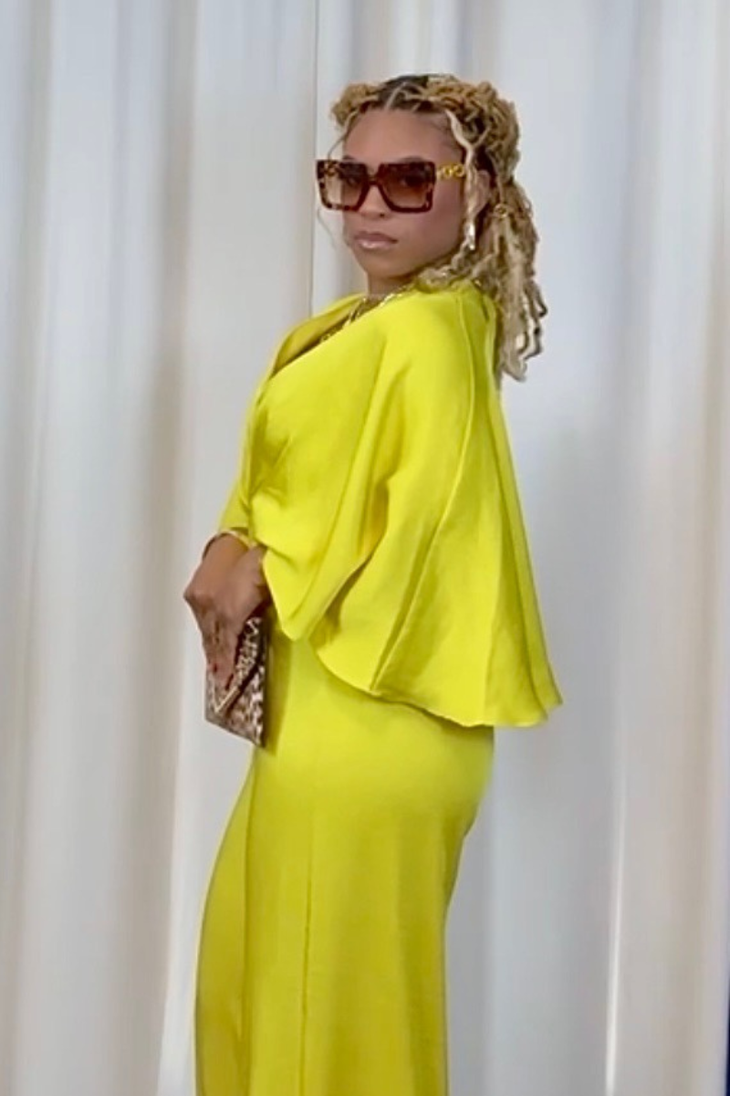 Chartreuse™ Jumpsuit Elegante Senza Tempo