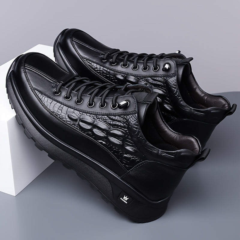 Ravion™ | Sneakers Eleganti in Pelle Lucida per Uomo
