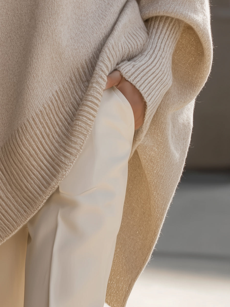 Selene™ | Maglione Poncho Oversize