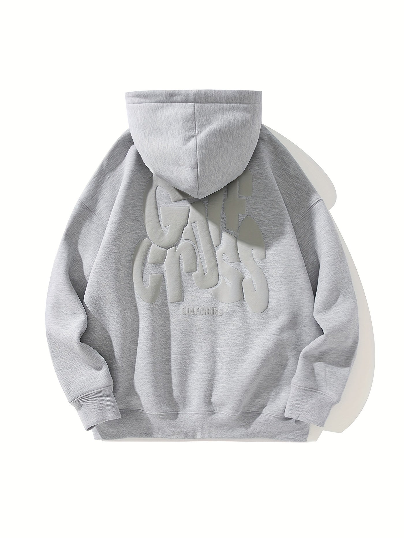 GolfCross™ Felpa con Cappuccio Uomo Beige Streetwear