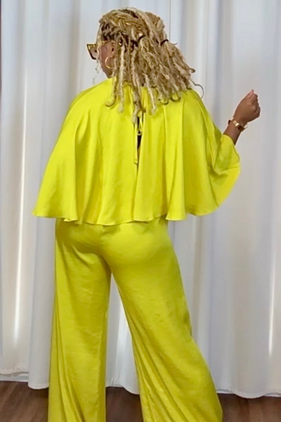 Chartreuse™ Jumpsuit Elegante Senza Tempo