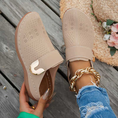 Elevia™ Sandali Zeppa Casual con Suola Spessa