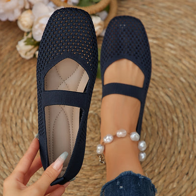PrinSole™ Scarpe Slip-On con Punta Quadrata