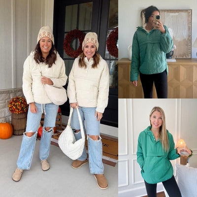 PuffyHood™ Piumino Oversize con Cappuccio