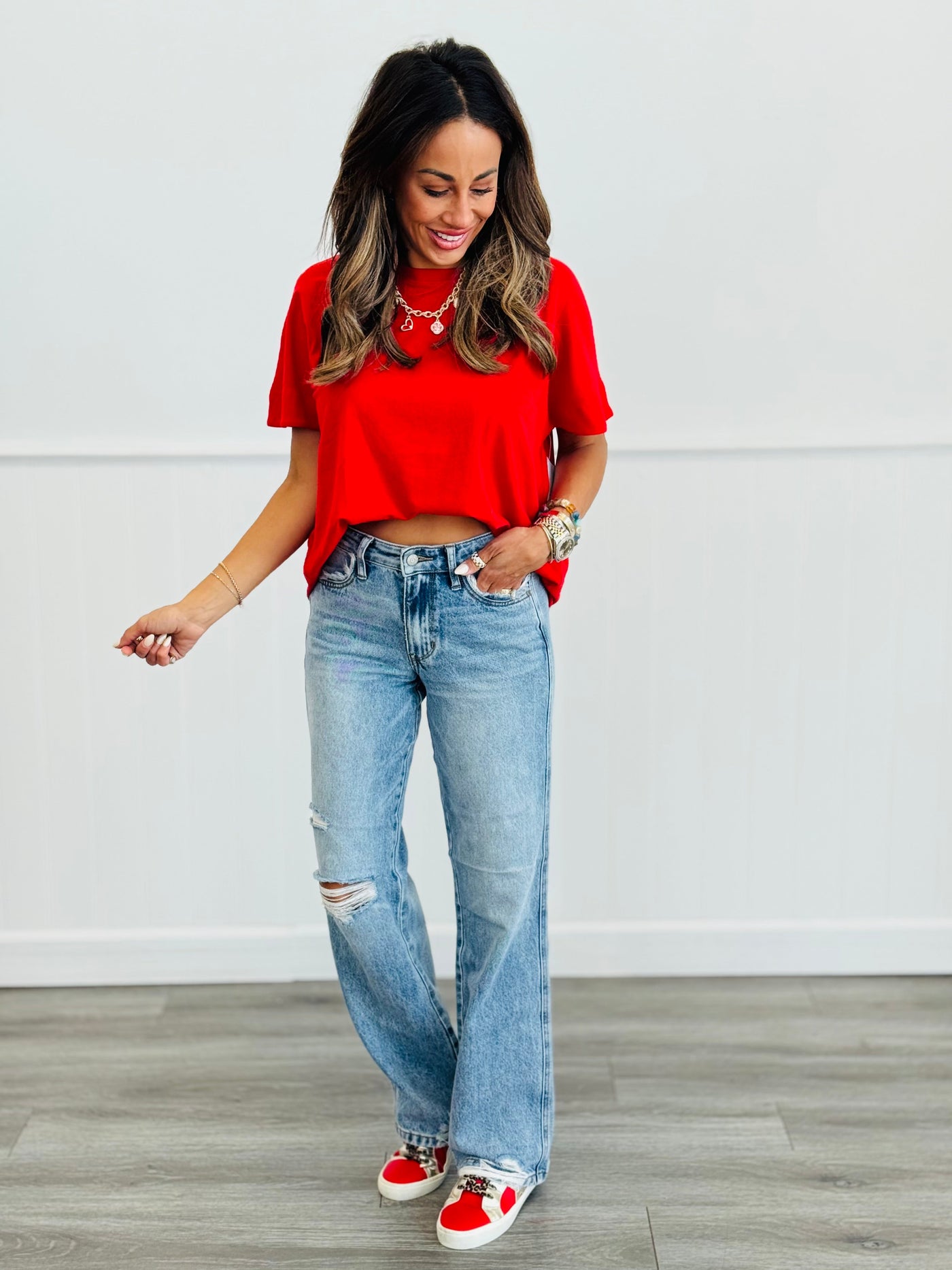 GlamorEase™ Pantaloni a Caduta Perfetta