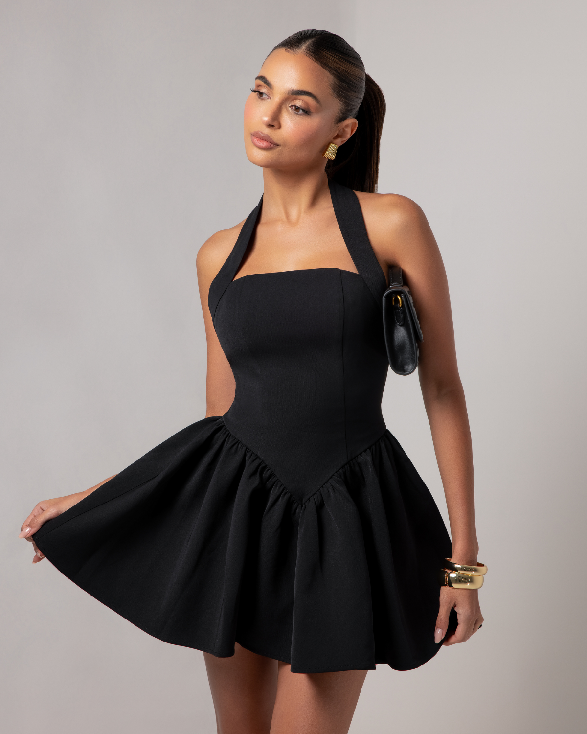 Helena | Klassieke Mini Jurk